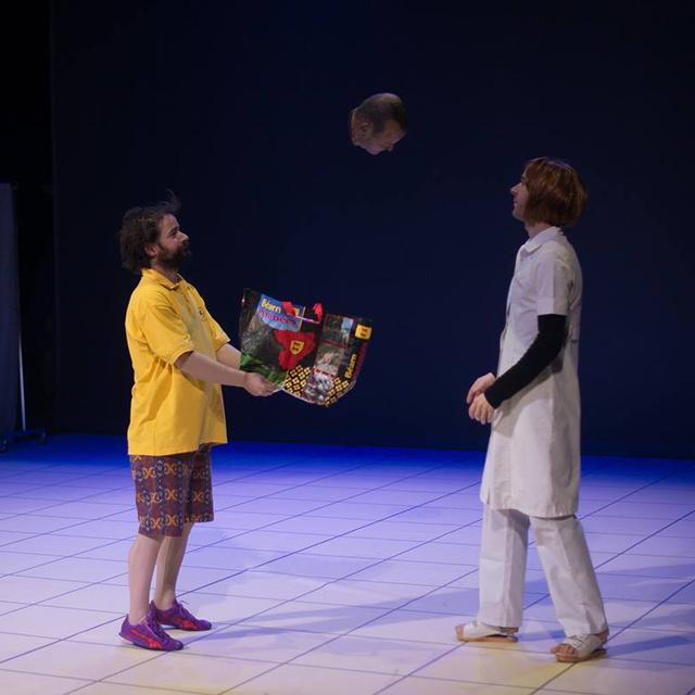 Une photo du spectacle "Le Royaume" de Oscar Gomez Mata. [comedie.ch - Mathilda Olmi / Noa Vuagniaux]