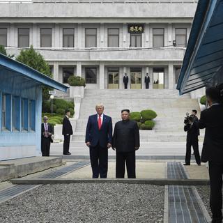Rencontre entre Donald Trump et Kim Jong Un. [AP Photo/Keystone - Susan Walsh]