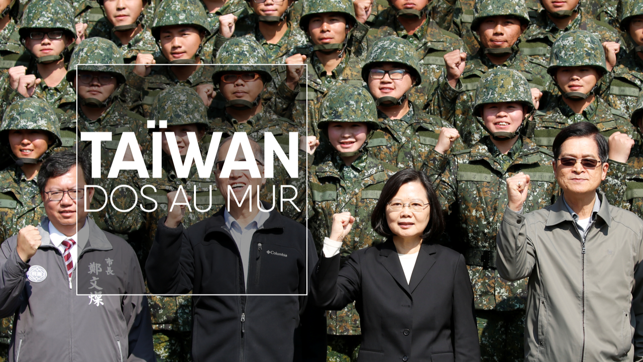 Géopolitis: Taïwan, dos au mur [Reuters - Tyrone Siu]
