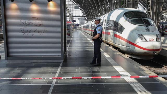 Le drame s'est déroulé à la gare principale de Francfort. [EPA/Keystone - Armando Babani]