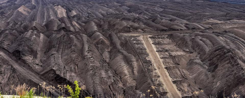 La mine de charbon à ciel ouvert de Welzow-Süd, en Lusace (image d'illustration). [DPA/AFP - Patrick Pleul]