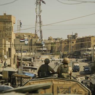 La ville de Deir ez-Zor, à l'est de la Syrie. [Keystone/AP Photo]