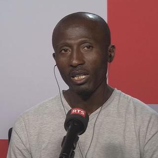 Thierry Essamba, athlète camerounais. [RTS]