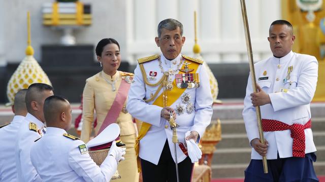 Le roi de Thaïlande Rama X. [Keystone - Rungroj Yongrit / EPA]