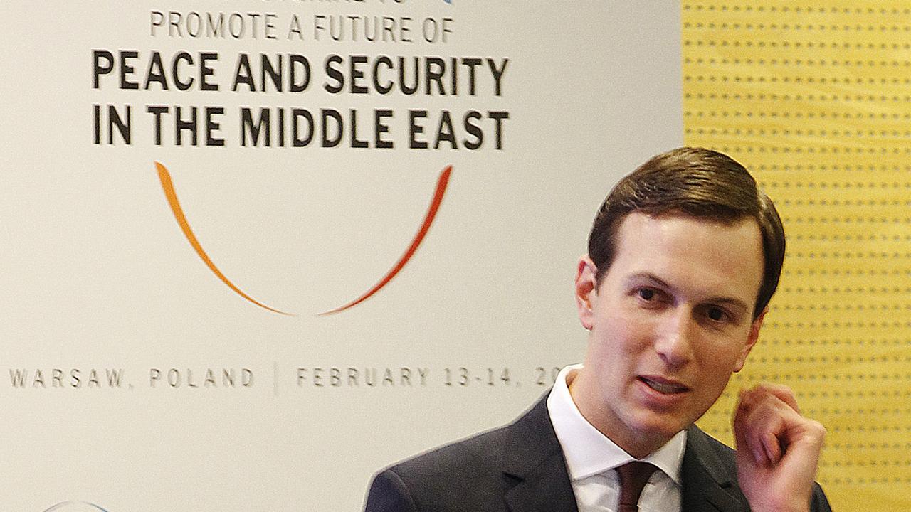 Jared Kushner, en février 2019 à Varsovie, lors d'une conférence sur la paix et la sécurité au Proche-Orient. [AP Photo - Czarek Sokolowski]