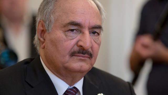 Le maréchal Khalifa Haftar, qui contrôle l'est de la Libye. [AP Photo - Ivan Sekretarev]