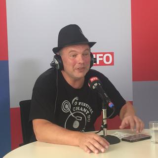 Gilles Pierre invité du 12h30 de la RTS. [RTS - Gaël Klein]