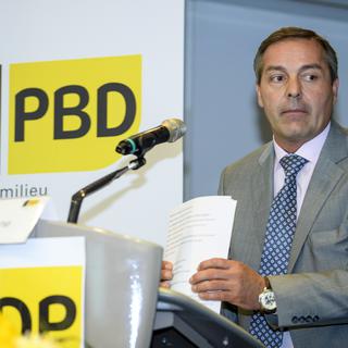Thierry Vidonne, président démissionnaire du PBD Genève (ici, en août 2018).