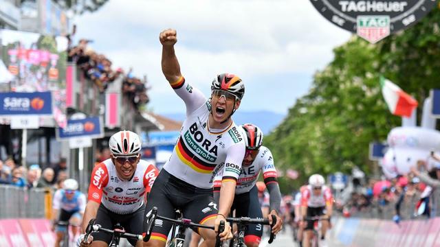 Pascal Ackermann signe un 1er succès dans un grand tour. [Alessandro Di Meo]