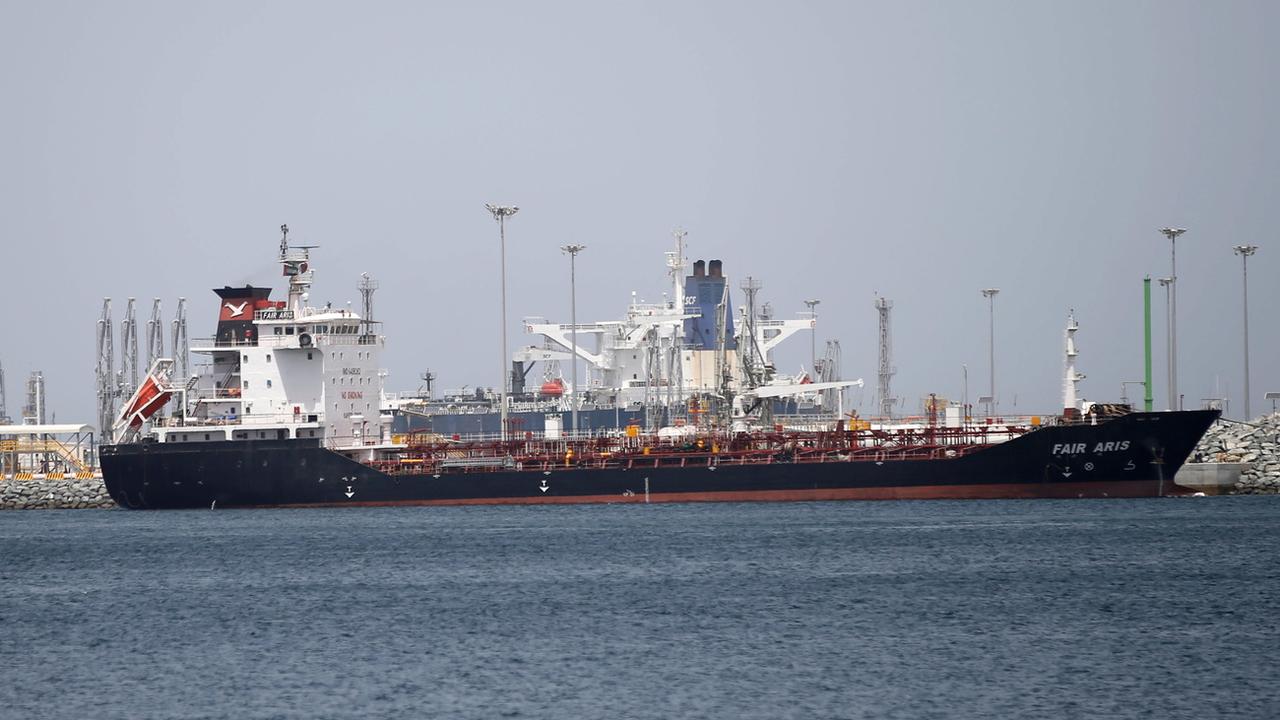 Le port principal de Fujarah, aux Emirats arabes unis. [EPA - Ali Haider]