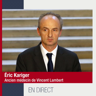 Eric Kariger, ancien médecin soignant de Vincent Lambert.