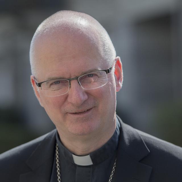 Mgr Charles Morerod, évêque du diocèse de Lausanne, Genève et Fribourg. [Keystone - Urs Flueeler]