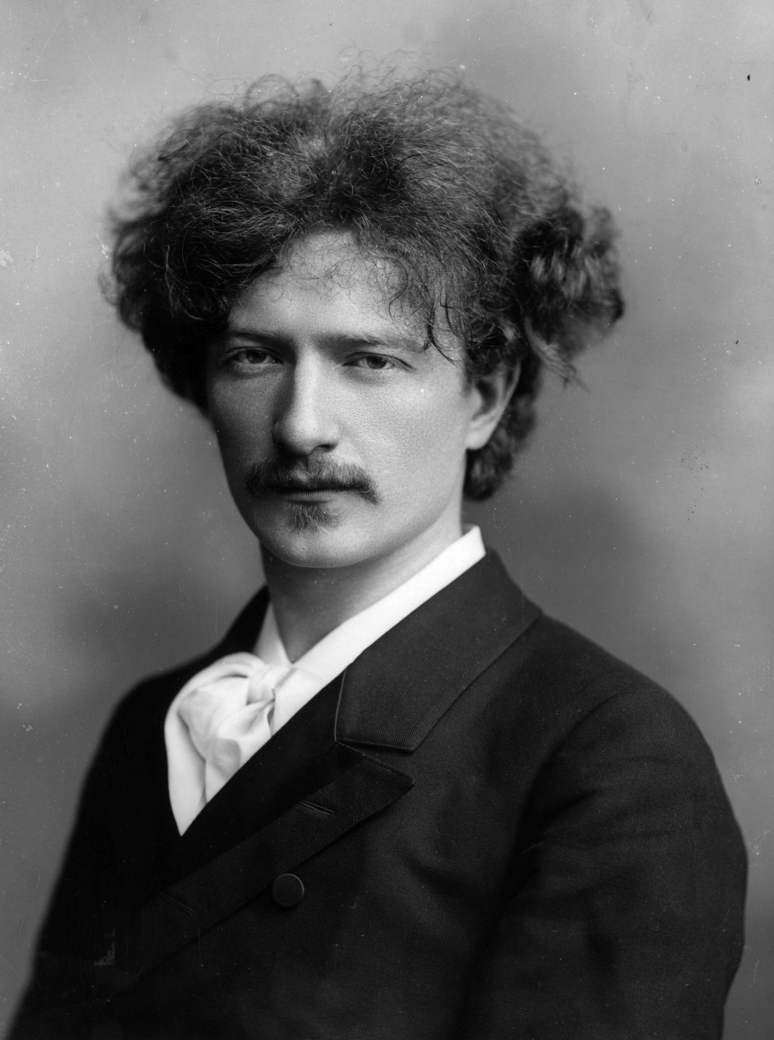 Ignace Paderewski et sa chevelure flamboyante en 1890. [London Stereoscopic Company/Getty Images]