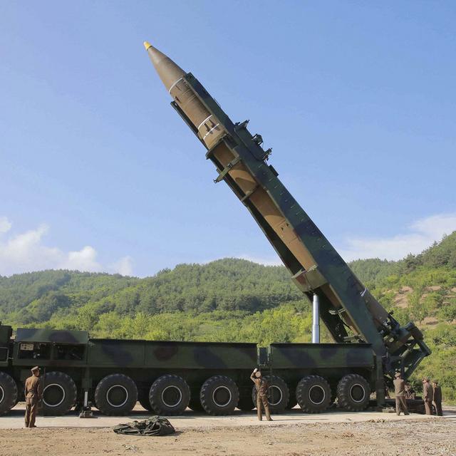 La Corée du Nord avait prévenu Washington et Séoul que leurs exercices militaires conjoints pèseraient sur le dossier nucléaire. [Korean Central News Agency/Keystone]