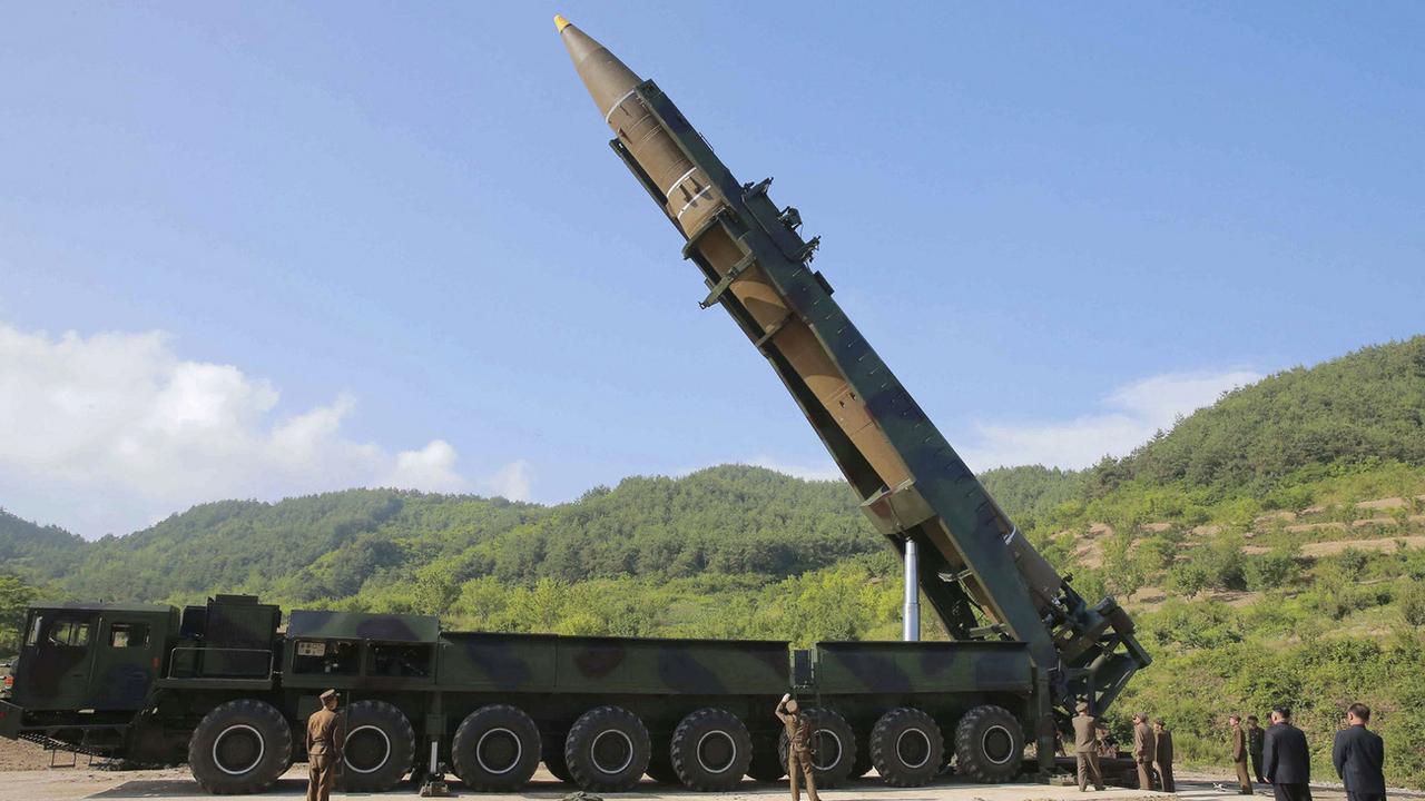 La Corée du Nord avait prévenu Washington et Séoul que leurs exercices militaires conjoints pèseraient sur le dossier nucléaire. [Korean Central News Agency/Keystone]
