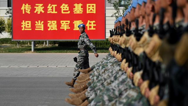 La République populaire de Chine célèbre ses 70 ans avec une parade militaire. [Reuters - Wang Zhao]