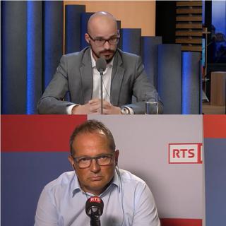 Baptiste Müller, Jean Pascal Luthi, Nadia Lamamra et Laura Perret. [RTS]