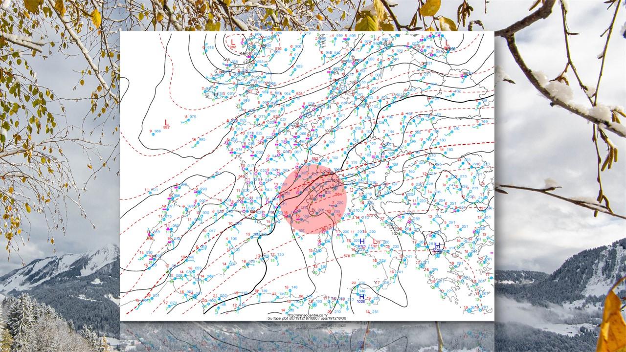 Relevés au sol le 16 décembre 2019 [Meteocentre.com]