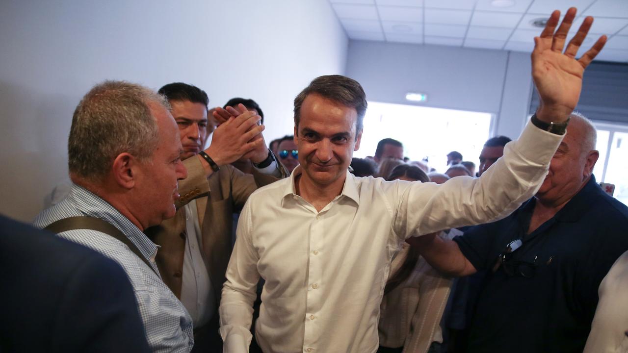 Les conservateurs grecs de Kyriakos Mitsotakis ont écrasé la formation de gauche Syriza. [Reuters - Costas Baltas]