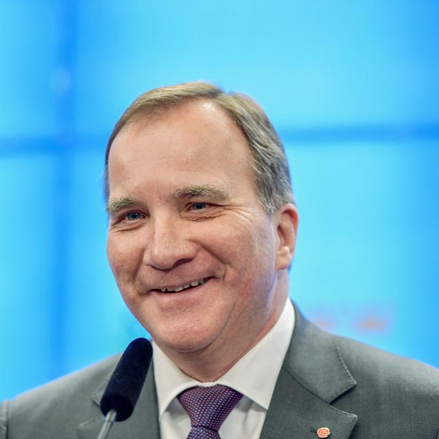 Le Premier ministre suédois Stefan Löfven. [Keystone - EPA - Jessica Gow]