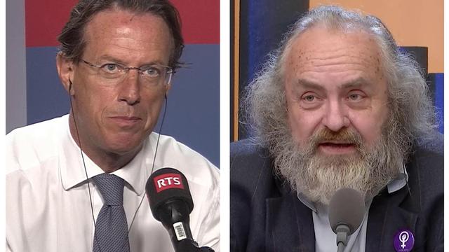 Christian Lüscher et Luc Recordon. [RTS]