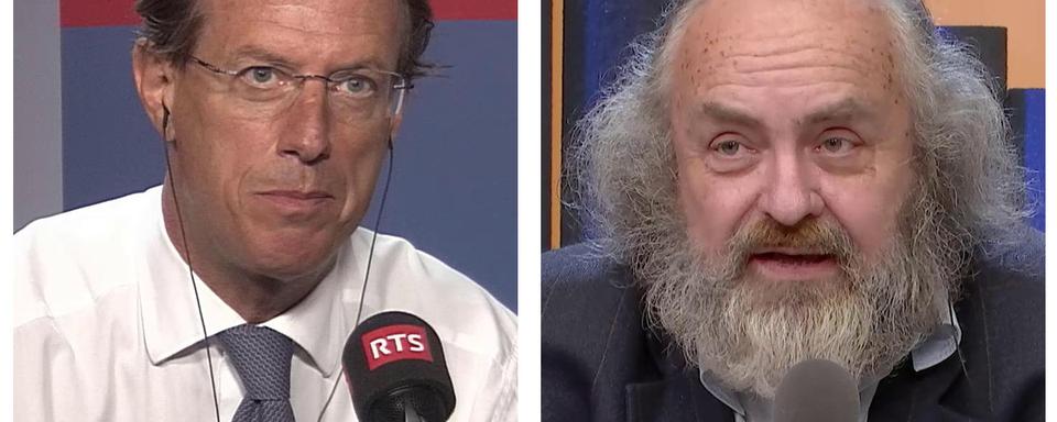 Christian Lüscher et Luc Recordon. [RTS]