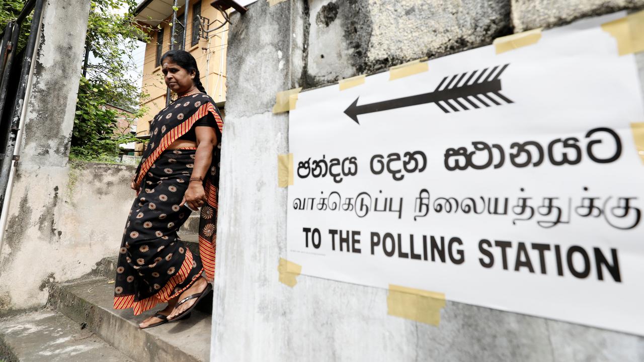 Le Sri Lanka doit élire son nouveau président pour le prochain quinquennat. [Reuters - Dinuka Liyanawatte]