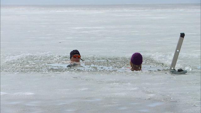 Vignette émission 36,9° du 23 janvier Cryothérapie et plongée en eau froide.