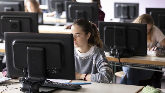 La péréquation financière vaudoise risque de bloquer des projets scolaires. [Keystone - Gaëtan Bally]