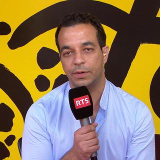 Hassen Ferhani, réalisateur algérien. [RTS]