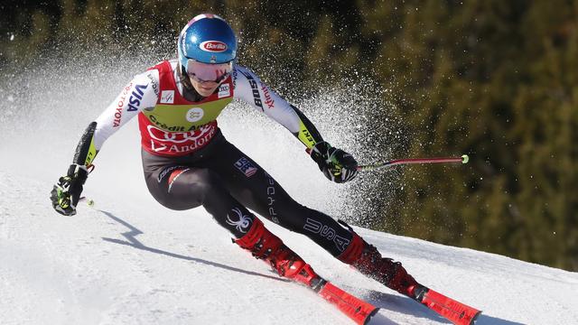 Sauf accident, Shiffrin remportera le globe du géant. [Guillaime Hocajuelo]