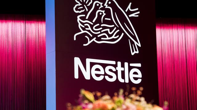 Nestlé a achevé son programme de rachat d'actions. [Keystone - Jean-Christophe Bott]