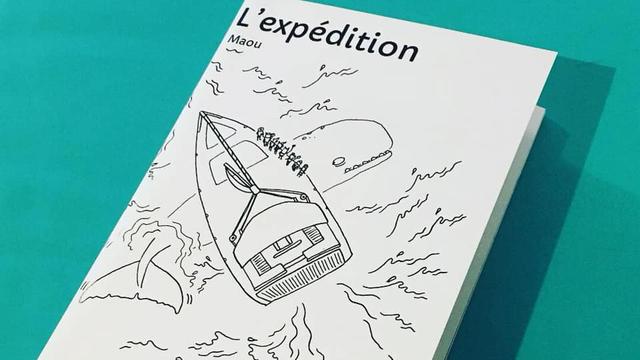 Le fanzine "L'expédition" de Maou. [facebook.com/MaouBD]