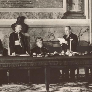 Il y a 90 ans étaient signés les accords du Latran par Benito Mussolini et un émissaire du Pape Pie XI, donnant naissance à l’Etat du Vatican. [DR]