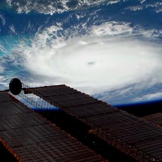 L'ouragan Dorian vu depuis la Station spatiale internationale (ISS), le 1er septembre 2019. [Reuters - NASA]