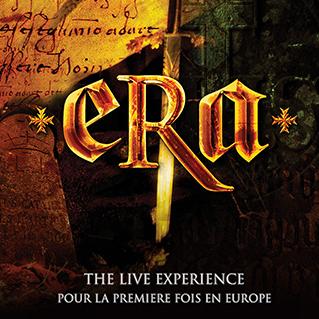 L'affiche du spectacle du groupe ERA à l'Arena de Genève le 22 novembre 2019.
ERA
Live Music Production [Live Music Production - ERA]