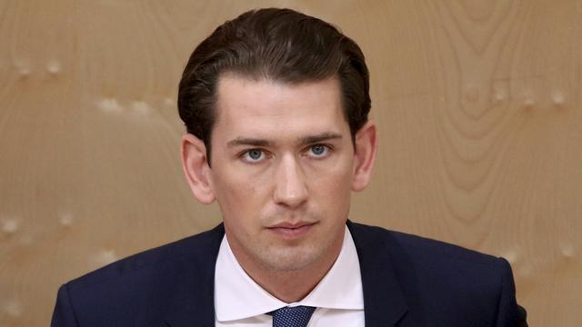 Le chancelier autrichien Sebastian Kurz. [Keystone - Ronald Zak]