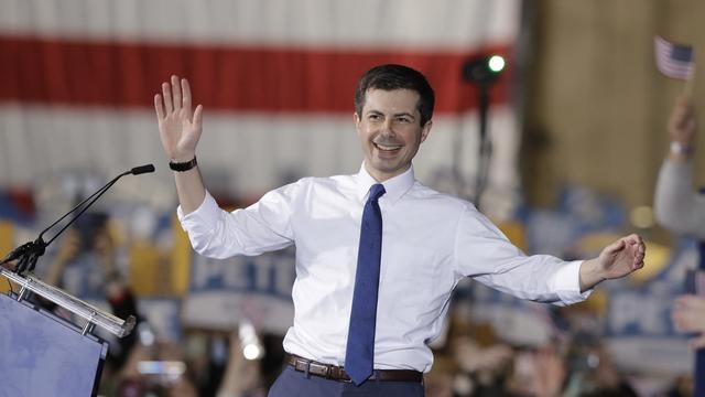 Le démocrate Pete Buttigieg. [AP Photo/Keystone - Darron Cummings]