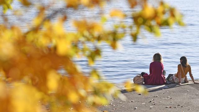 Octobre 2019 a été le mois d'octobre le plus chaud jamais enregistré. [Keystone - Walter Bieri]