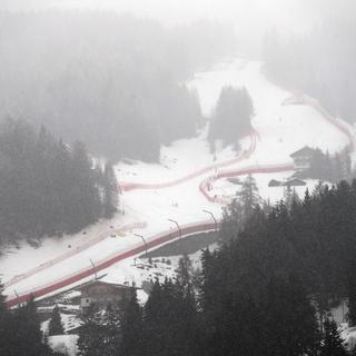 La descente des hommes pour la coupe du monde de ski alpin à Val Gardena a été annulée. [EPA/Keystone - Andrea Solero]