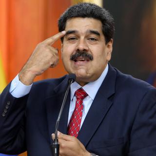 Le président vénézuélien Nicolas Maduro. [Keystone/EPA - Cristian Hernandez]