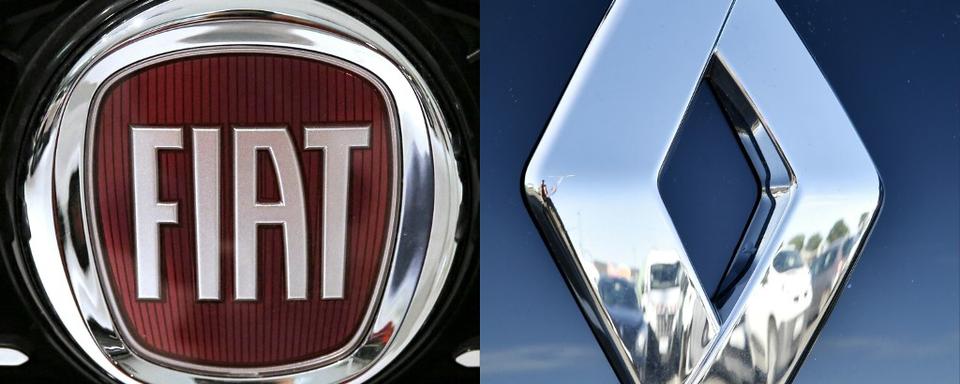 Fiat Chrysler et Renault veulent former un géant mondial de l'automobile. [AFP - Loïc Venance/Marco Bertorello]