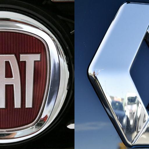 Fiat Chrysler et Renault veulent former un géant mondial de l'automobile. [AFP - Loïc Venance/Marco Bertorello]