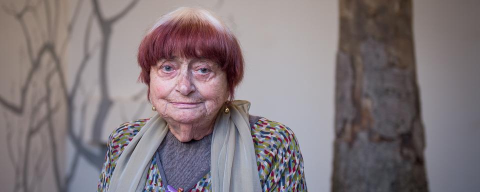 La réalisatrice Agnès Varda, le 23 mars 2019 à Chaumont-sur-Loire. [AFP - GUILLAUME SOUVANT]