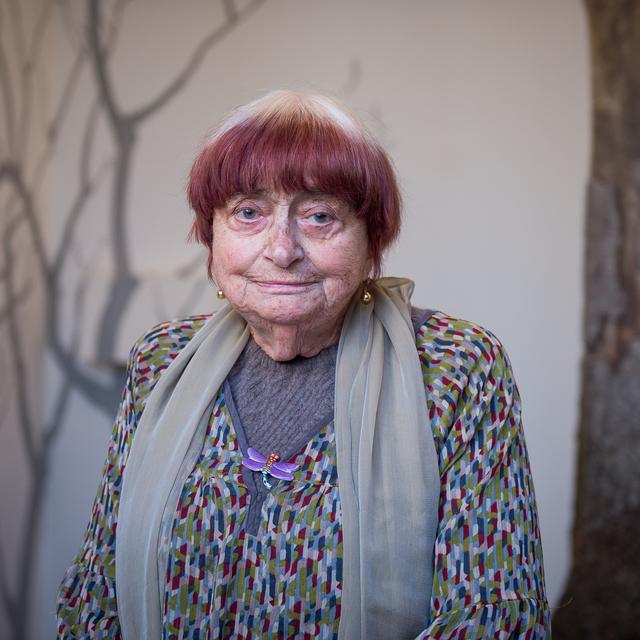 La réalisatrice Agnès Varda, le 23 mars 2019 à Chaumont-sur-Loire. [AFP - GUILLAUME SOUVANT]