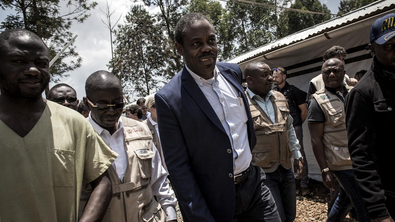L'ex-ministre congolais de la Santé Oly Ilunga aurait détourné de l'argent alloué à Ebola. [AFP - John Wessels]