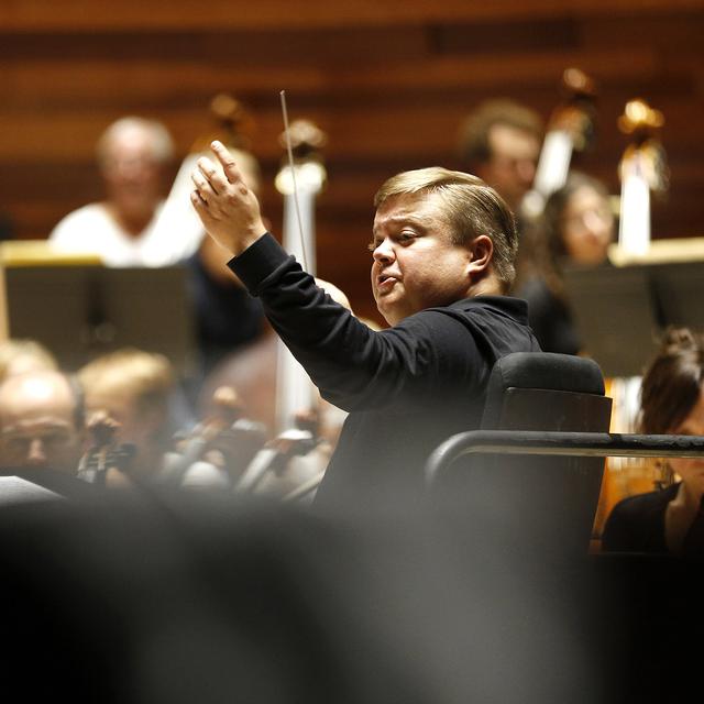 Le chef d'orchestre finlandais Mikko Franck. [AFP - François Guillot]