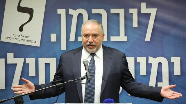 Avigdor Lieberman pourrait jouer les trouble-fête lors des élections de mardi [Keystone/EPA - Abir Sultan]