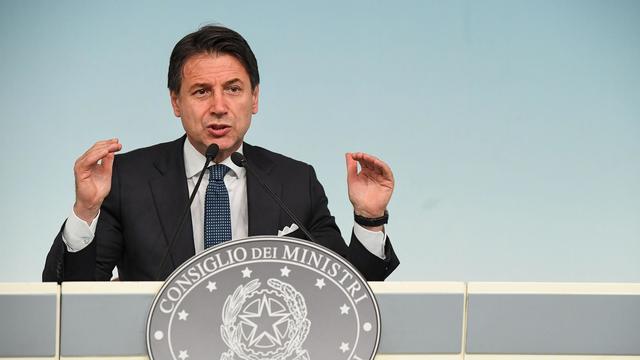 Giuseppe Conte. [ANSA via AP/Keystone - Alessandro Di Meo]