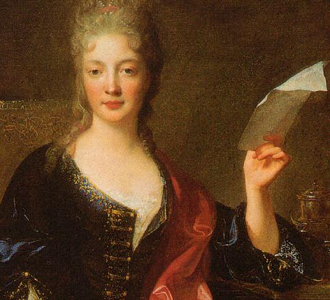 La compositrice Elisabeth Jacquet de La Guerre peinte par François de Troy. [CC-BY-SA]